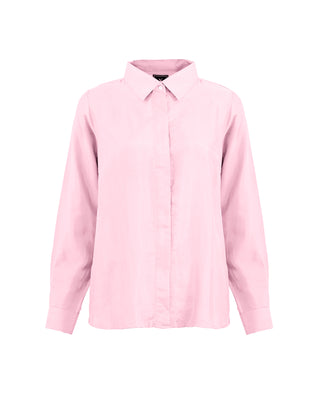 Camisa Seda Manga Larga Clásica - Colores Fuego