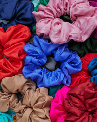 Scrunchies 100% Seda