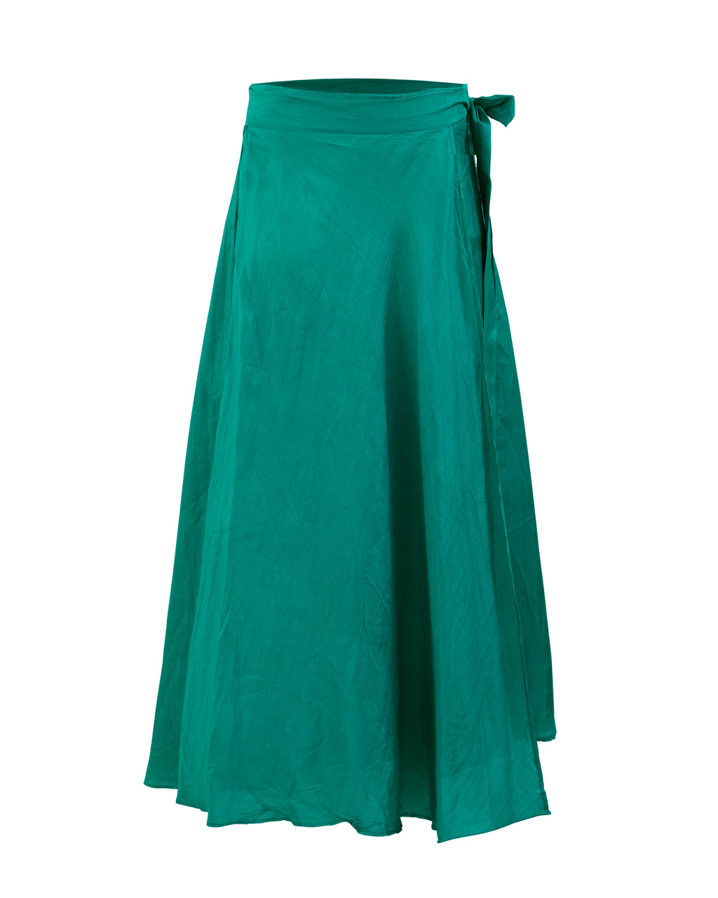 Falda Midi Doble Capa 100% Seda
