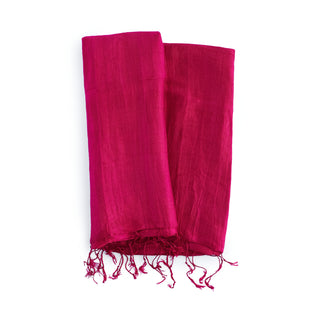 Mantillas Seda Gruesa- Colores Rojos Y Rosas