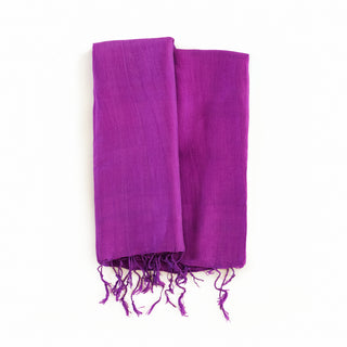 Mantillas Seda Gruesa- Colores Lilas Y Morados