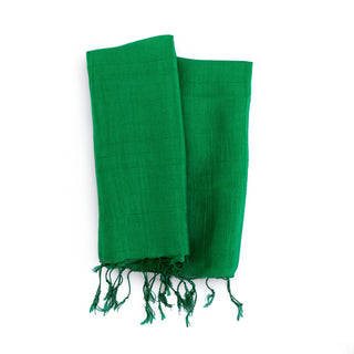 Mantillas Seda Gruesa- Colores Verdes