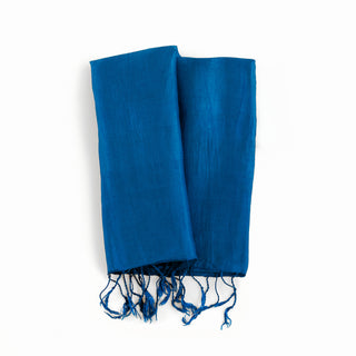 Mantillas Seda Gruesa- Colores Azules
