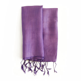 Mantillas Seda Gruesa- Colores Lilas Y Morados