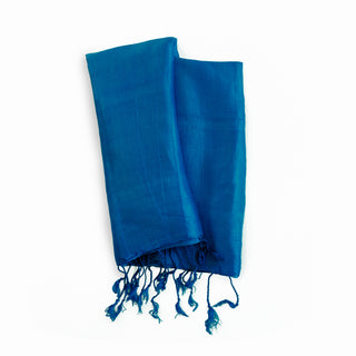 Mantillas Seda Gruesa- Colores Azules