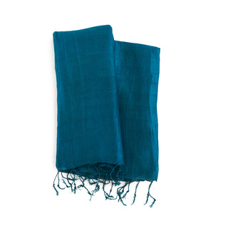 Mantillas Seda Gruesa- Colores Azules