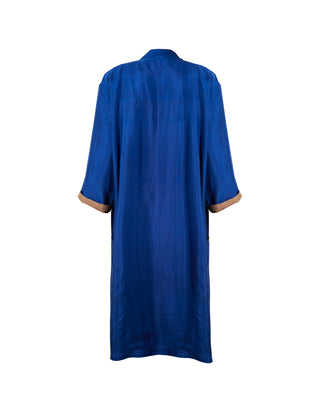 Kimono Seda Bicolor Reversible Largo