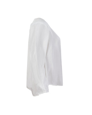 Polera Seda Manga Larga C.C
