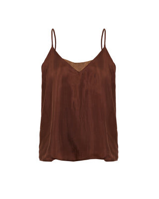 Polera 100% Seda Pabilos Bicolor Reversible