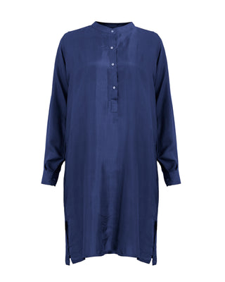 Vestido Túnica Seda Peacock