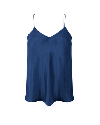 Polera  Seda Tiritas Al Sesgo