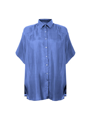 Camisa Seda Manga Corta Andrea