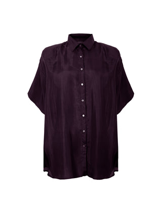 Camisa Seda Manga Corta Andrea