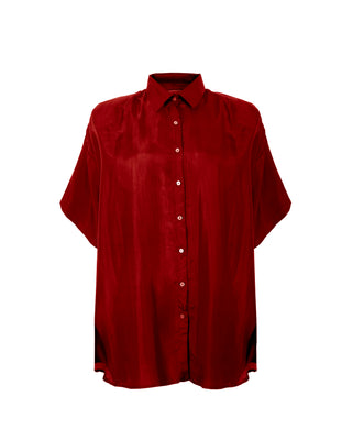 Camisa Seda Manga Corta Andrea