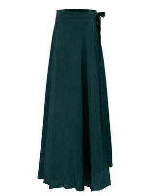 Falda Larga Doble Capa 100% Seda