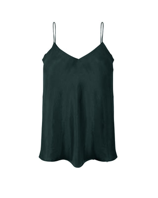 Polera  Seda Tiritas Al Sesgo