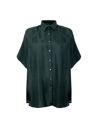 Camisa Seda Manga Corta Andrea