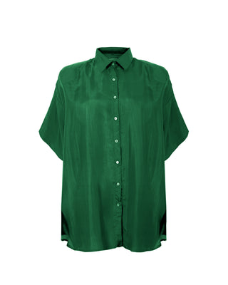 Camisa Seda Manga Corta Andrea